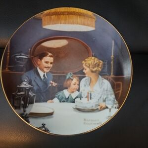 Norman Rockwell Vintage Plate